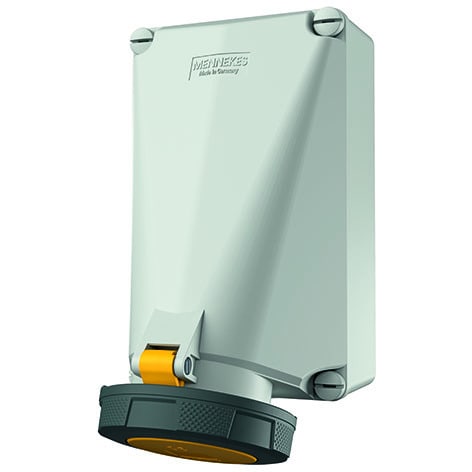 MENNEKES - Cee-Wandsteckdose 125A 4P 110V 4H IP67