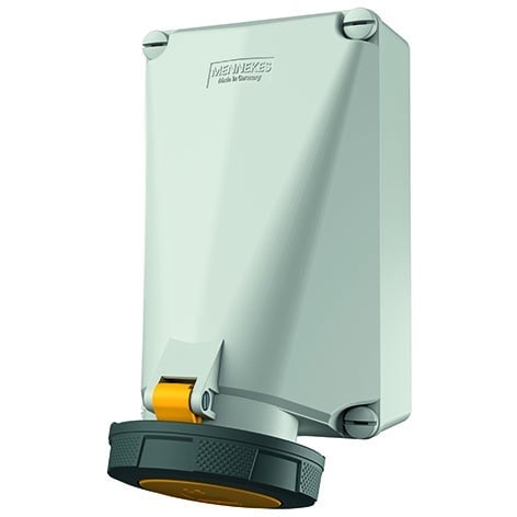 MENNEKES - Cee-Wandsteckdose 125A 4P 110V 4H IP67