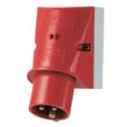 MENNEKES - CEE-Wandgerätestecker 16A 3p 400V 9h IP44