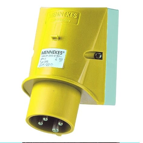 MENNEKES - CEE-Wandgerätestecker 16A 4p 110V 4h IP44