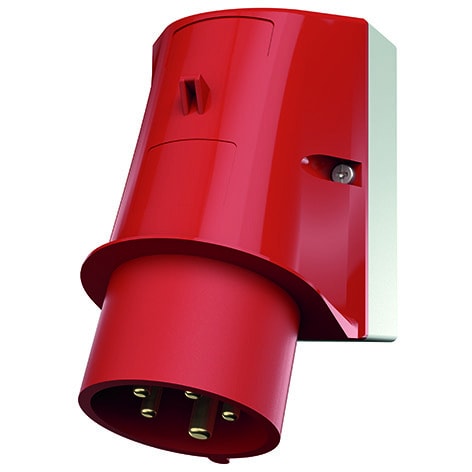 MENNEKES - CEE-Wandgerätestecker 16A 5p 400V 6h IP44