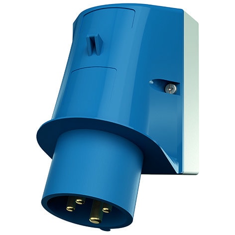 MENNEKES - CEE-Wandgerätestecker 32A 4p 230V 9h IP44