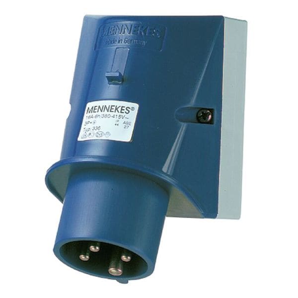 MENNEKES - CEE-Wandgerätestecker 32A 4p 230V 9h IP44