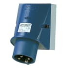 MENNEKES - CEE-Wandgerätestecker 32A 4p 230V 9h IP44