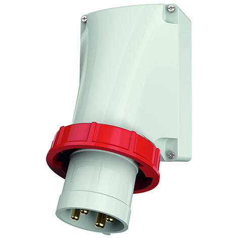 MENNEKES - CEE-Wandgerätestecker 63A 4p 400V 6h IP67
