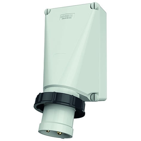MENNEKES - CEE-Wandgerätestecker 125A 4p 500V 7h IP67