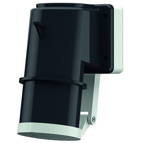 MENNEKES - CEE-Aufbaugerätestecker 16A 4p 500V 7h IP44 m.Klappdeckel