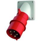 MENNEKES - CEE-Anbaugerätestecker 16A 5p 400V 6h IP44