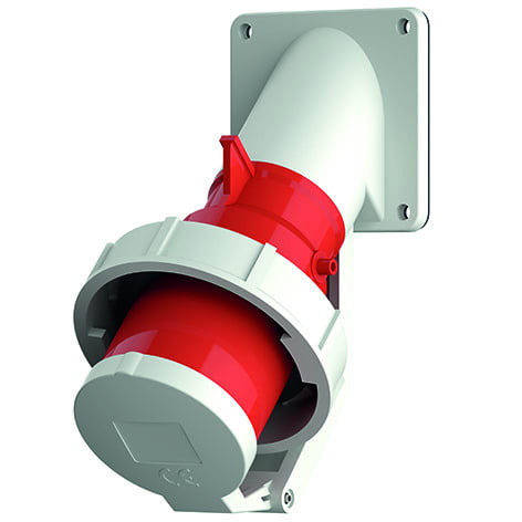 MENNEKES - CEE-Anbaugerätestecker 16A 5p 400V 6h IP67 m.Klappdeckel