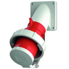 MENNEKES - CEE-Anbaugerätestecker 16A 5p 400V 6h IP67 m.Klappdeckel