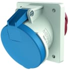 MENNEKES - Cee-Anbausteckdose 63A 3P 230V 6H IP44