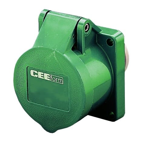 MENNEKES - Cee-Anbausteckdose 16A 3P 20-50V 4H IP44 100-200Hz