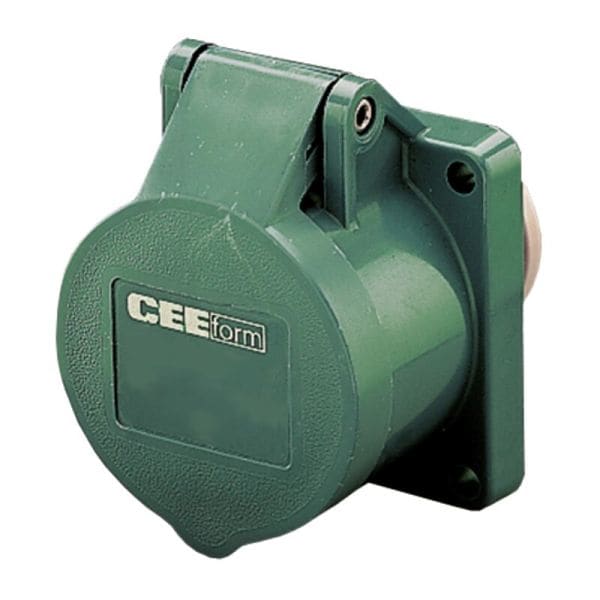 MENNEKES - Cee-Anbausteckdose 32A 3P 20-50V 4H IP44 100-200Hz