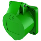 MENNEKES - Cee-Anbausteckdose 32A 3P 20-50V 4H IP44 100-200Hz