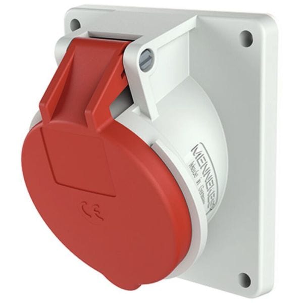 MENNEKES - Cee-Anbausteckdose 32A 7P 400V 6H IP44