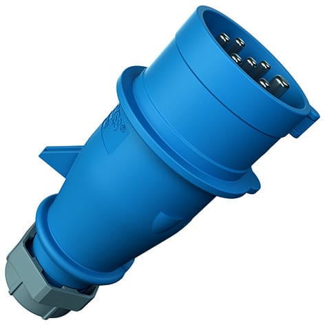 MENNEKES - CEE-Stecker HW/VN 16A 7p 230V 9h IP44