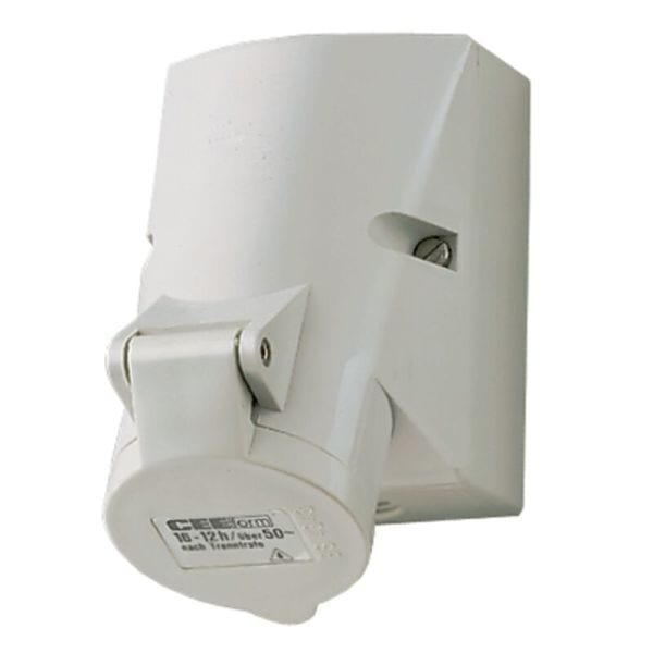 MENNEKES - CEE-Steckdose 16A 3p 12h IP44 nach Trenntrafo