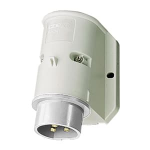 MENNEKES - CEE-Wandgerätestecker 16A 3p 40-50V 12h IP44