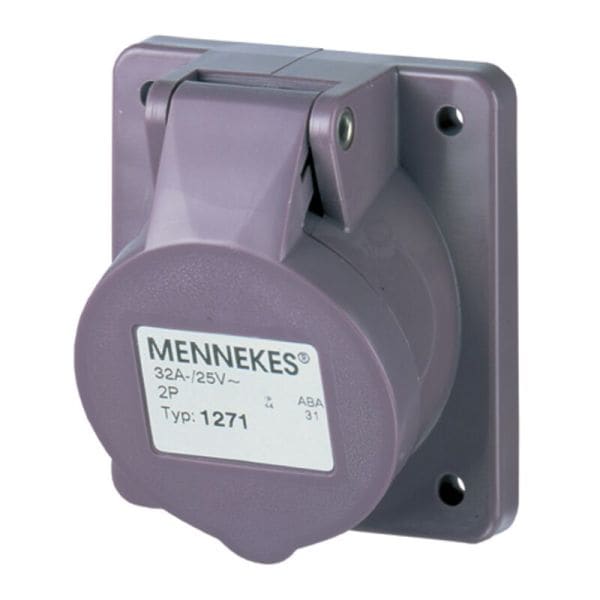 MENNEKES - Cee-Anbausteckdose 32A 2P 20-25V IP44