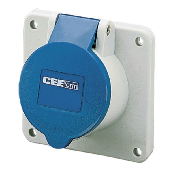 MENNEKES - Cee-Anbausteckdose 16A 3P 230V 6H IP44