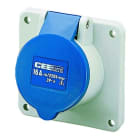 MENNEKES - Cee-Anbausteckdose 16A 4P 230V 9H IP44