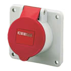 MENNEKES - Cee-Anbausteckdose 32A 5P 400V 6H IP44
