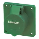 MENNEKES - Cee-Anbausteckdose 32A 3P 20-50V 4H IP44 100-200Hz