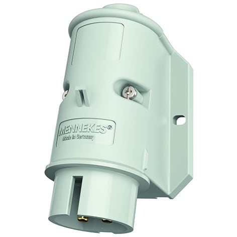MENNEKES - Wandgerätestecker 32A 2p 40-50V 10h IP44 DC