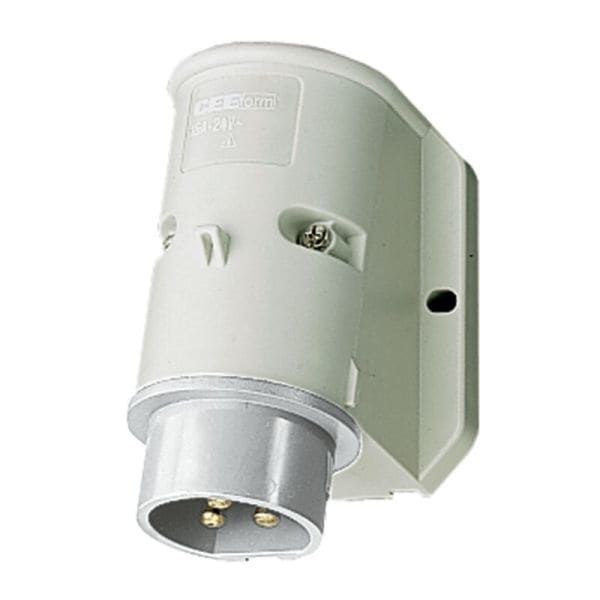 MENNEKES - Wandgerätestecker 32A 2p 40-50V 10h IP44 DC