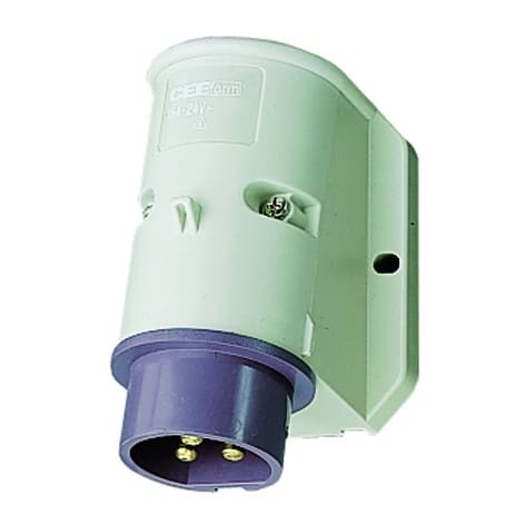 MENNEKES - CEE-Wandgerätestecker 32A 3p 20-25V IP44 50-60Hz