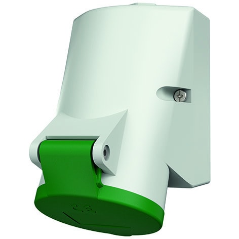 MENNEKES - Cee-Wandsteckdose 16A 3P 50-500V 10H IP44 100-300Hz