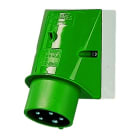 MENNEKES - CEE-Wandgerätestecker 16A 5p >50-500V 2h IP44 >300-500Hz