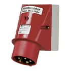 MENNEKES - CEE-Wandgerätestecker 16A 5p 400V 6h IP44 m.Phasenwender