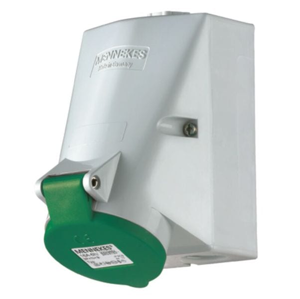 MENNEKES - Cee-Wandsteckdose 16A 5P 50-500V 10H 100-300Hz