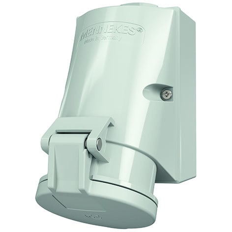 MENNEKES - Cee-Wandsteckdose 32A 4P 12H nach Trenntrafo IP44