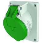 MENNEKES - Cee-Anbausteckdose 16A 5P >50-500V 10H IP44 100-300Hz