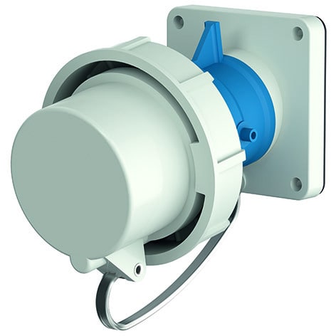MENNEKES - CEE-Anbaugerätestecker 16A 3p 230V 6h IP67 m.Schutzkappe