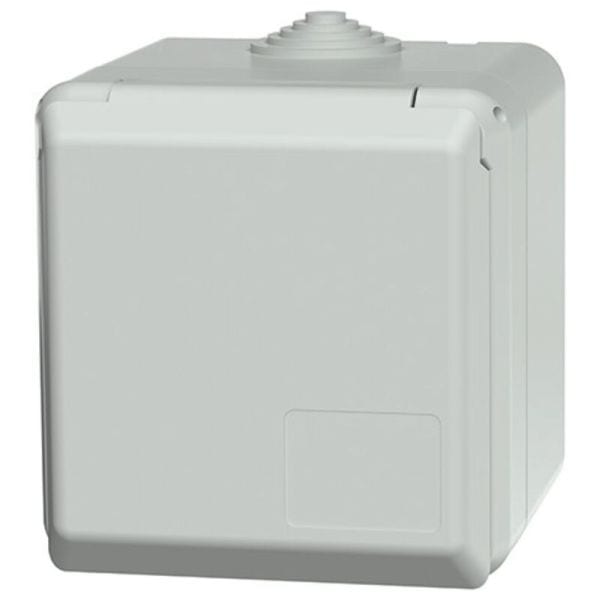 MENNEKES - AP CEE-Wandsteckdose Cepex 32A 4p 400V 6h IP44 lichtgrau o.Schloss