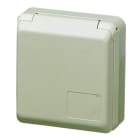 MENNEKES - Anbau Cee-Wandsteckd. Cepex 16A 4P 400V 6H IP44 Perlweiß