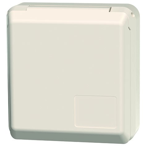MENNEKES - Anbau Cee-Wandsteckd. Cepex 32A 5P 400V 6H IP44 Perlweiß