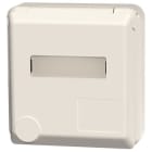 MENNEKES - Anbau CEE-Wandsteckdose Cepex 16A 5p 400V 6h IP44 perlweiß m.Beschr.