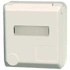 MENNEKES - CEE-Anbausteckdose Cepex 32A 3p 230V 6h IP44 perlweiß m.Beschr.