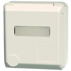 MENNEKES - Anbau CEE-Wandsteckd. Cepex 32A 5p 400V 6h IP44 perlweiß m.Beschr.
