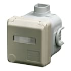 MENNEKES - UP Wandsteckdose Cepex 16A 3p 230V 6h IP44 perlweiß +Beschr.
