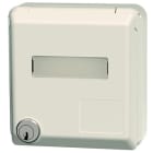 MENNEKES - Anbau CEE-Wandsteckd. Cepex 16A 5p 400V 6h IP44 perlweiß Schloss+Bes