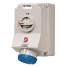 MENNEKES - Cee-Steckdose Abschaltbar 63A 3P 230V 6H IP44