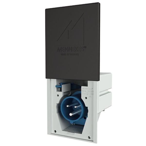 MENNEKES - CEE-Einbaustecker Cara-Contact 16A 3p 230V IP 44