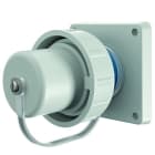 MENNEKES - Schuko-Anbaugerätestecker blau 16A 2p+E 230V IP68