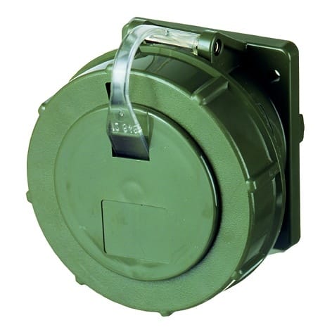 MENNEKES - Cee-Anbausteckdose 32A 5P 50-500V 6H IP67 300-500Hz