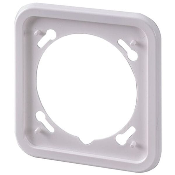 MENNEKES - Abdeckrahmen 1-F. für Cepex Perlweiß